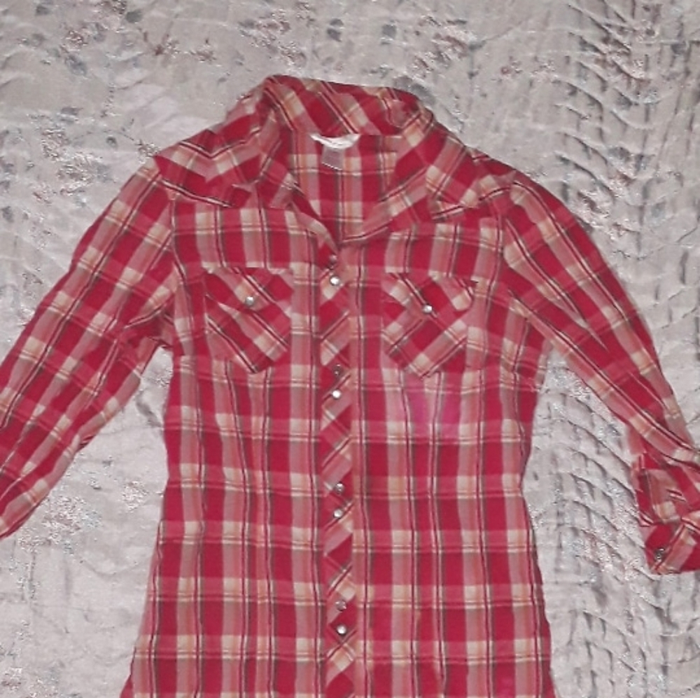 Arizona Jean Co pink shirt